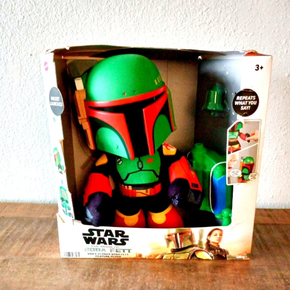 Star Wars Voice Cloner Boba Fett Plush
